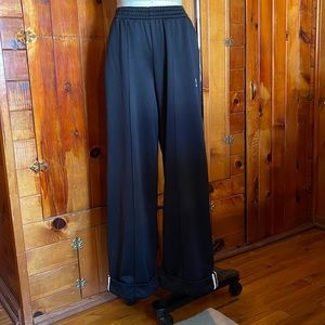 Adidas wide leg track pants